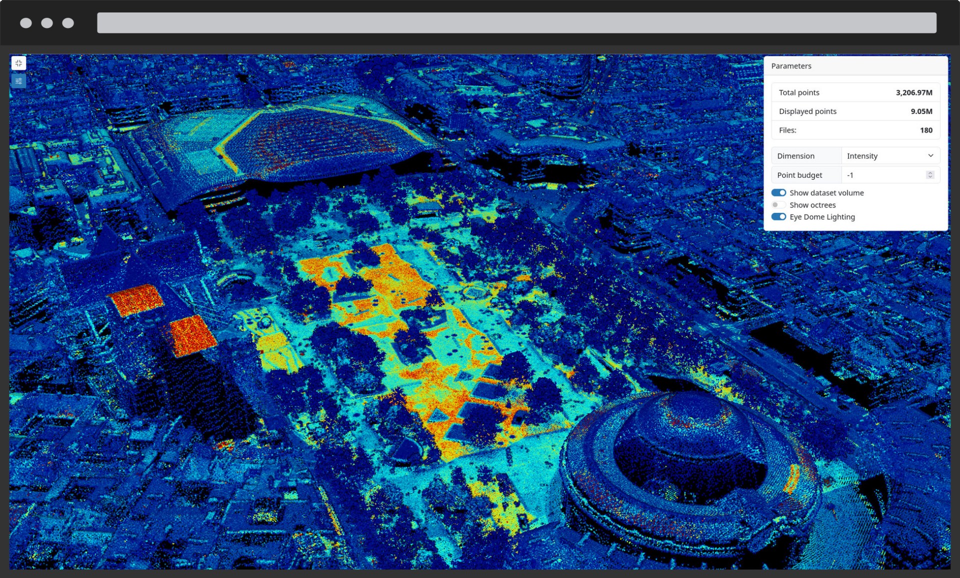 Giro3D HD LIDAR
